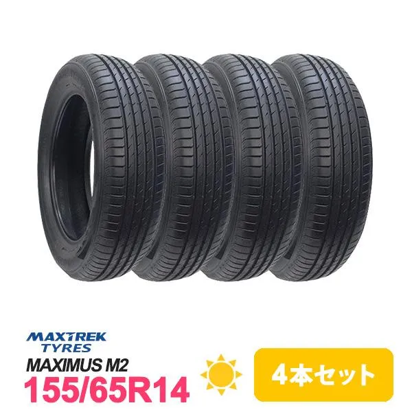 155/65R14 タイヤ サマータイヤ 4本セット MAXTREK マックストレック MAXIMUS M2