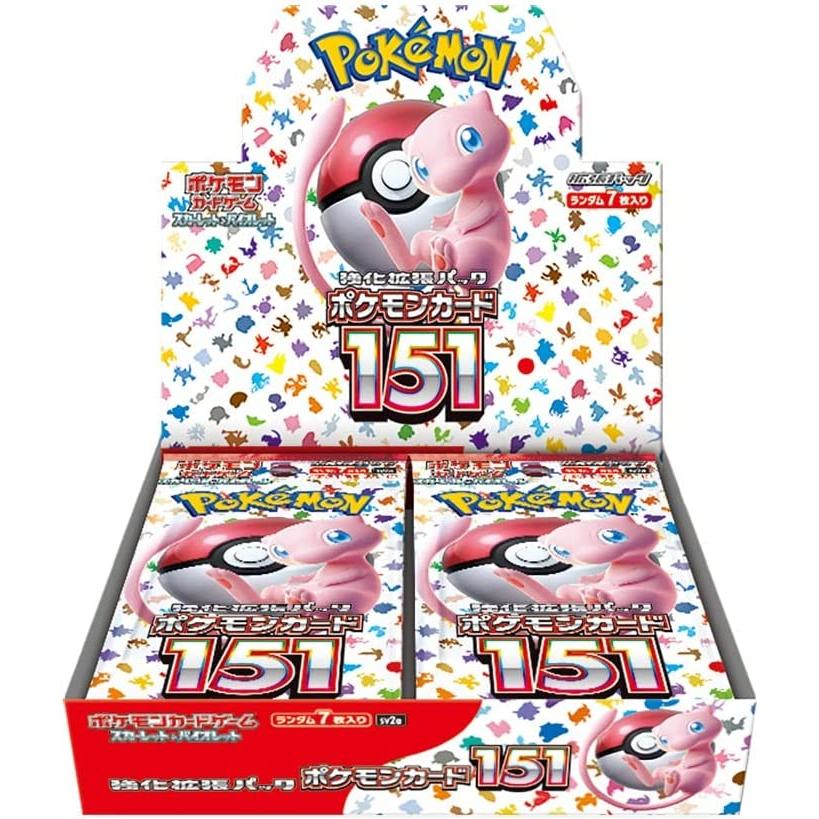 ポケモンカードゲーム スカーレット&バイオレット 強化拡張パック ポケモンカード151 BOX