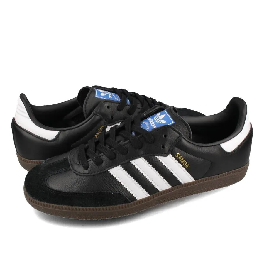 adidas SAMBA OG 【adidas Originals】 アディダス サンバ OG CORE BLACK/RUNNING WHITE/GUM B75807