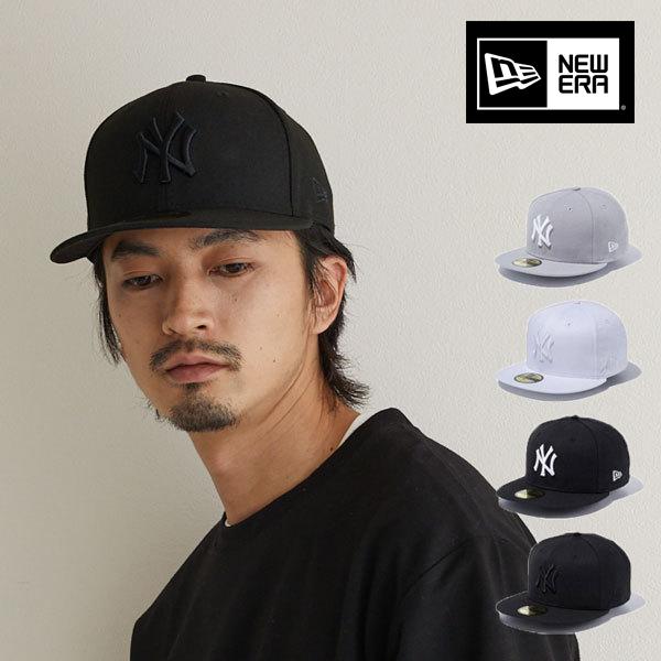 ニューエラ キャップ 59fifty newera new era ニューエラー ニューヨーク ヤンキース 黒 ブラック クロ グレー ホワイト 白