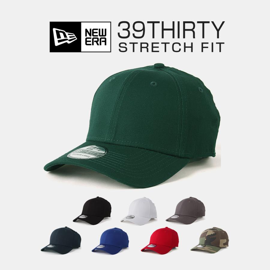 ニューエラ NEW ERA NEWERA キャップ 無地 39THIRTY メンズ ベースボールキャップ 帽子 ベーシック クラシック ストレッチ【COP】