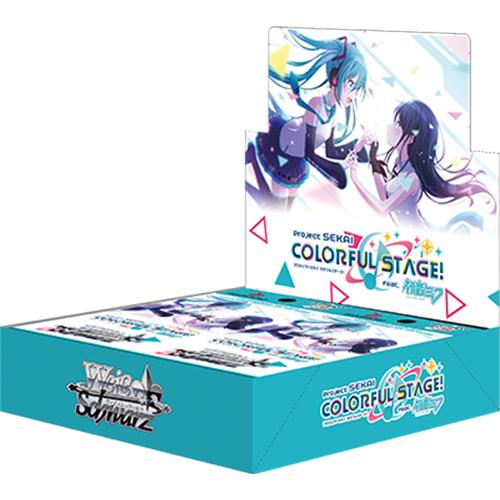 【再販/新品】 ヴァイスシュヴァルツ ブースターパック プロジェクトセカイ カラフルステージ! feat.初音ミク BOX 倉庫L