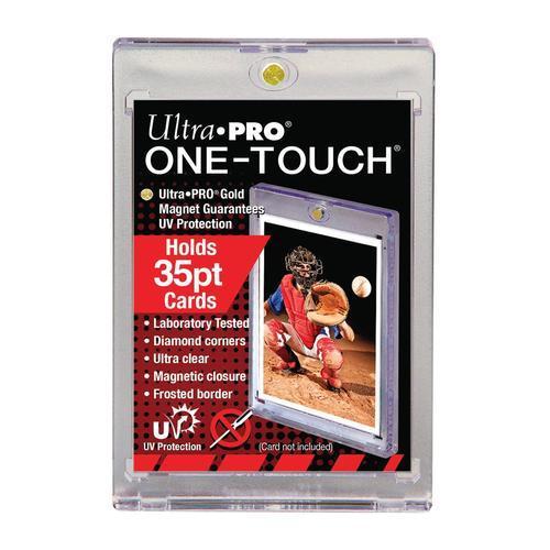 ウルトラプロ ワンタッチマグネットホルダー 35PT クリア 1パック UltraPRO ONE-TOUCH UV加工