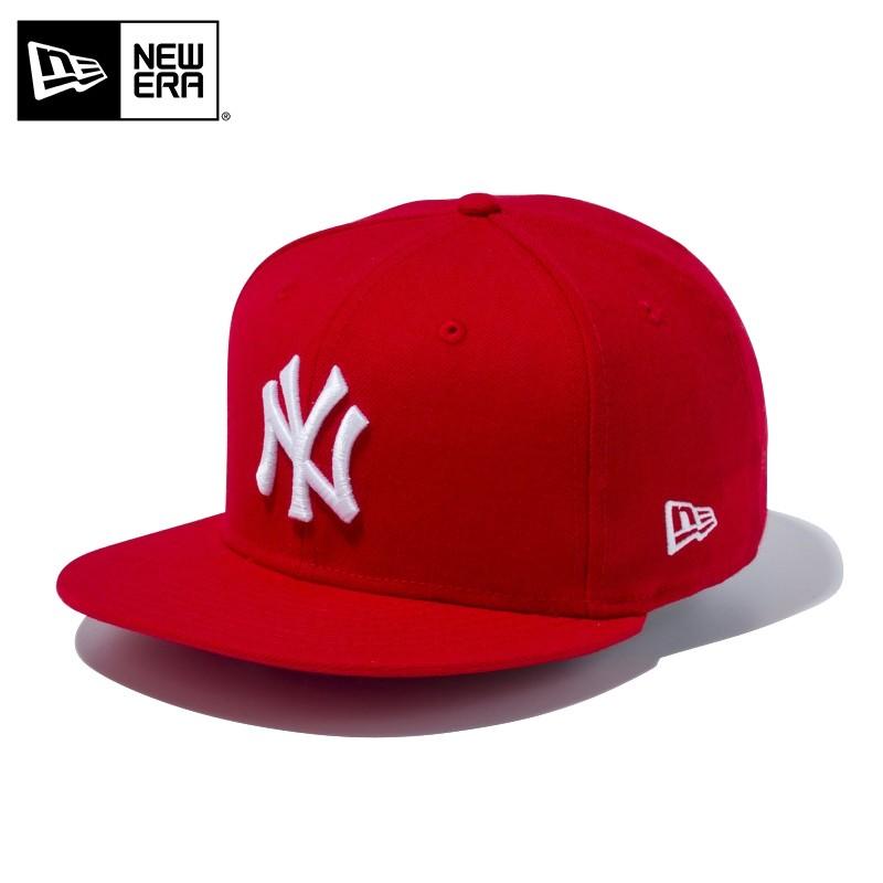 【メーカー取次】 NEW ERA ニューエラ 9FIFTY ニューヨーク・ヤンキース スカーレット 13562086 キャップ 帽子 メジャーリーグ 野球【クーポン対象外】【T】