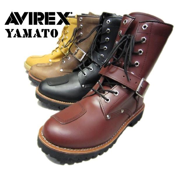 AVIREX アビレックス #AV2100 YAMATO バイカーズ レザーブーツ