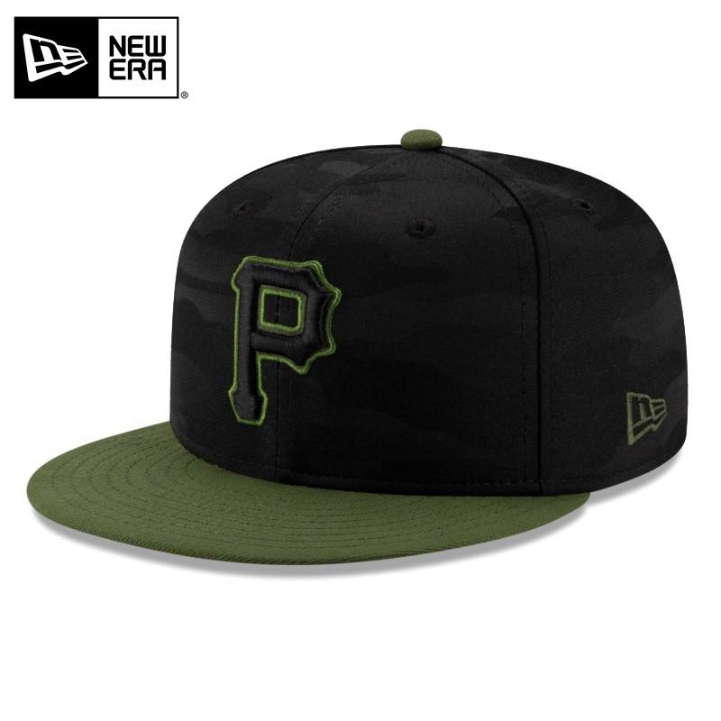 【メーカー取次】 NEW ERA ニューエラ 59FIFTY MLB On-Field ピッツバーグ・パイレーツ ブラックカモXグリーン 13554979 キャップ【クーポン対象外】【T】