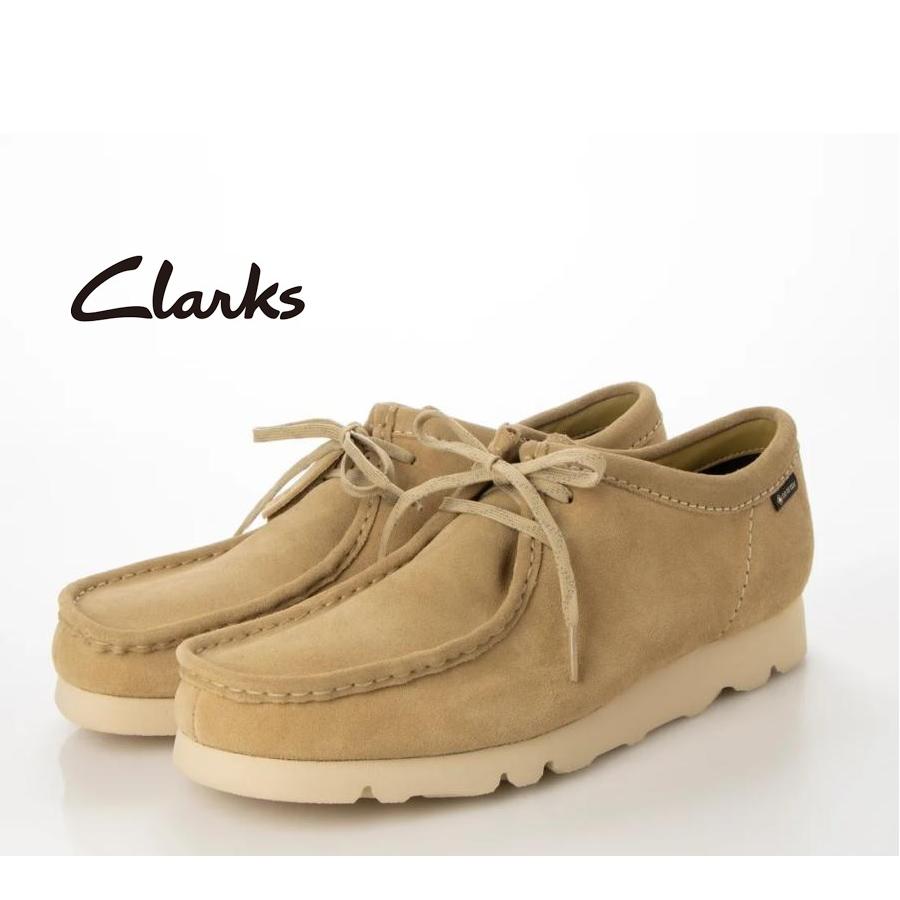 クラークス ワラビー ゴアテックス メープルスエード Clarks Wallabee GTX