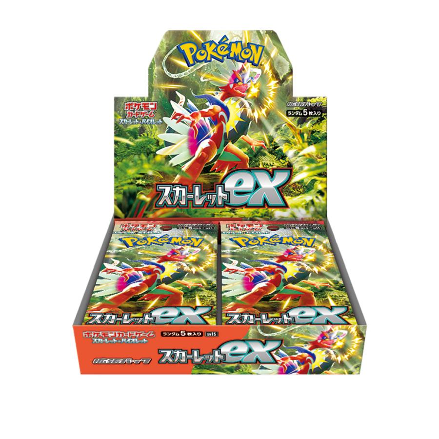 ポケモンカードゲーム スカーレット＆バイオレット 拡張パック「スカーレットex」 BOX