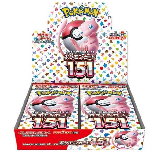 (シュリンク付き) ポケモンカードゲーム スカーレット＆バイオレット 強化拡張パック ポケモンカード151　1BOX