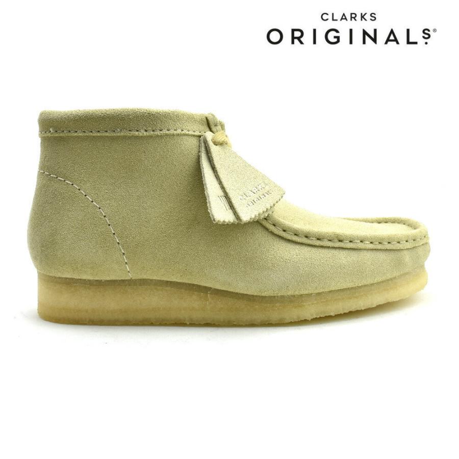 【SALE】クラークス オリジナルス ワラビーブーツ メイプル スエード クレープソール ORIGINALS WALLABEE BOOT メンズ