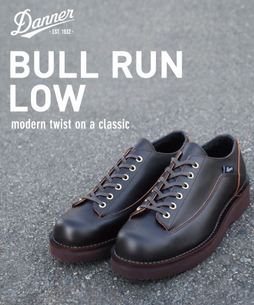 ブーツ DANNER ダナー BULLRUN LOW D210500 DK.BROWN メンズ レディース