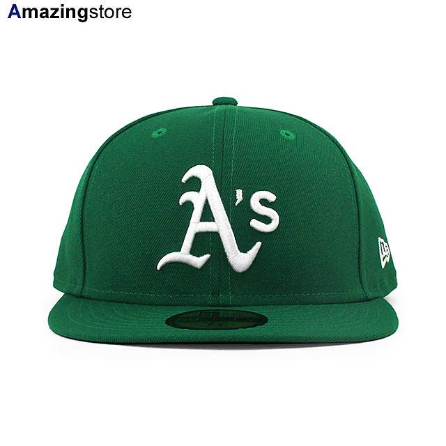 ニューエラ キャップ 59FIFTY オークランド アスレチックス MLB ON-FIELD AUTHENTIC ALTERNATE FITTED CAP GREEN NEW ERA OAKLAND ATHLETICS 13554986