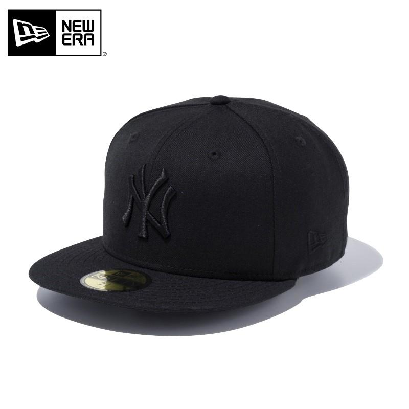 【メーカー取次】 NEW ERA ニューエラ 59FIFTY MLB ニューヨーク・ヤンキース ブラックXブラック 13562246 キャップ ブランド【クーポン対象外】【T】