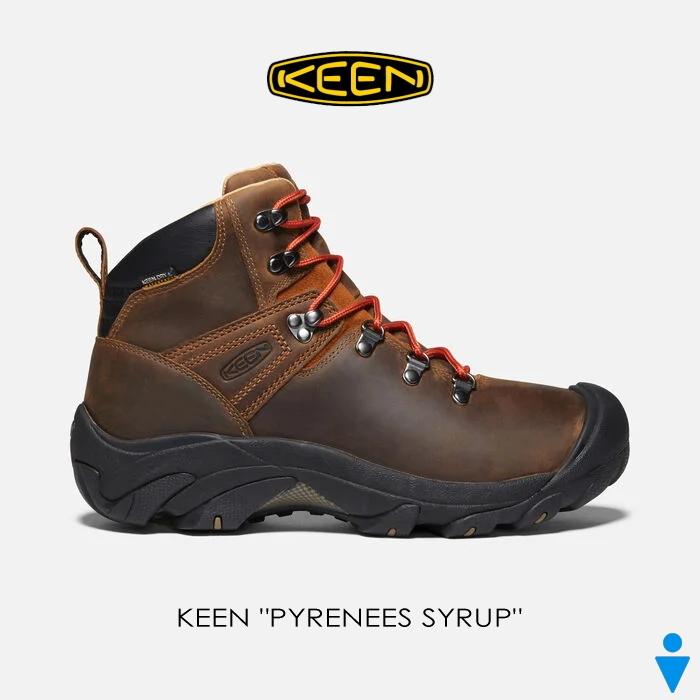 交換送料片道無料 キーン KEEN メンズ ピレニーズ シロップ PYRENEES SYRUP 1002435 トレッキングシューズ ブーツ 国内正規品