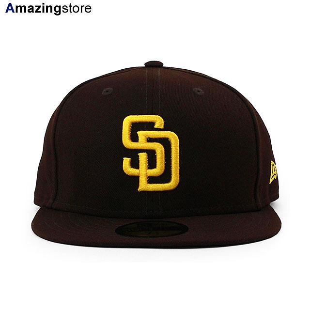 ニューエラ キャップ 59FIFTY サンディエゴ パドレス  MLB ON-FIELD AUTHENTIC GAME FITTED CAP BROWN  NEW ERA SAN DIEGO PADRES