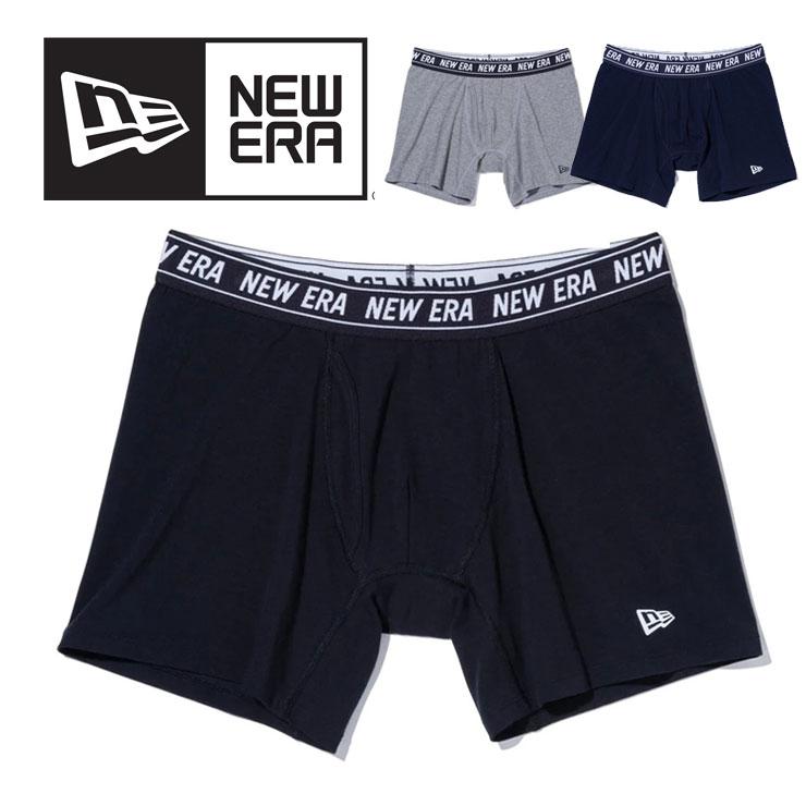 ニューエラ NEW ERA メンズ アンダーウェア ボクサーパンツ ロング 13518030 13518028 13518029 ボクサーパンツ ロング 前開き