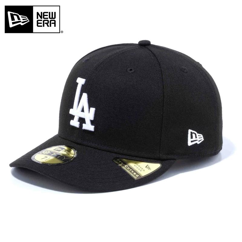 【メーカー取次】 NEW ERA ニューエラ MLB Pre-Curved 59FIFTY ロサンゼルス・ドジャース ブラックXホワイト 13561937 キャップ 【クーポン対象外】【T】