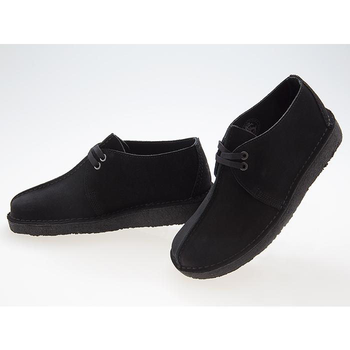 クラークス CLARKS ORIGINALS DESERT TREK デザートトレック BLACK SUEDE ブラック スエード 黒 #26155486