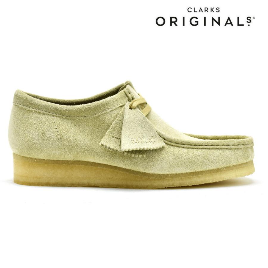 クラークス オリジナルス ワラビー ローカット モカシン シューズ メープル スエード CLARKS ORIGINALS WALLABEE メンズ