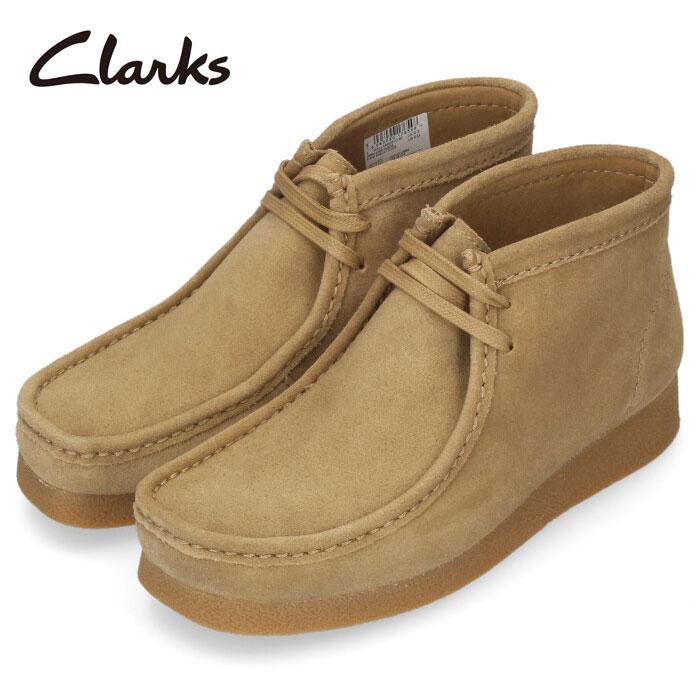 クラークス Clarks ワラビー レザー ブーツ メンズ エヴォブーツ ダークサンドスエード 620J WallabeeEVO Bt SADS 26