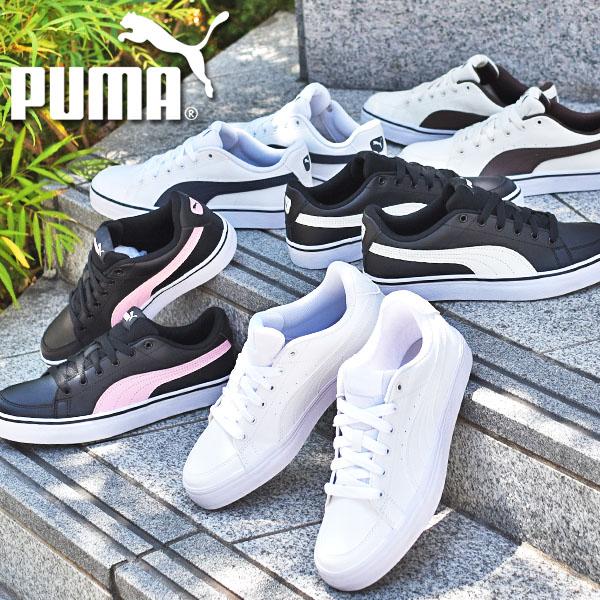 送料無料 当店PUMA売れ筋 NO,1  プーマ メンズ レディース スニーカー PUMA プーマ V コート バルク ローカット シューズ 靴 389907 ホワイト 白