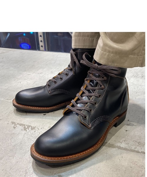 ブーツ RED WING レッドウィング BECKMAN FLATBOX  ベックマン フラットボックス　9060 (D) BLACK KLONDIK