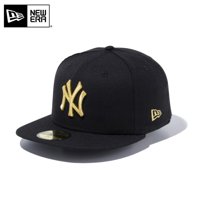 【メーカー取次】 NEW ERA ニューエラ 59FIFTY MLB ニューヨーク・ヤンキース ブラックXゴールド 13562244 キャップ ブランド【クーポン対象外】【T】