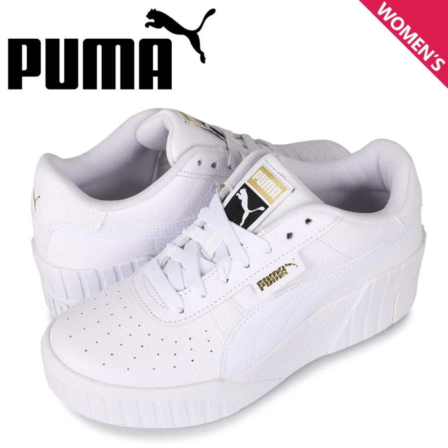 PUMA プーマ スニーカー レディース 厚底 カリ ウェッジ CALI WEDGE ホワイト 白 373438-01