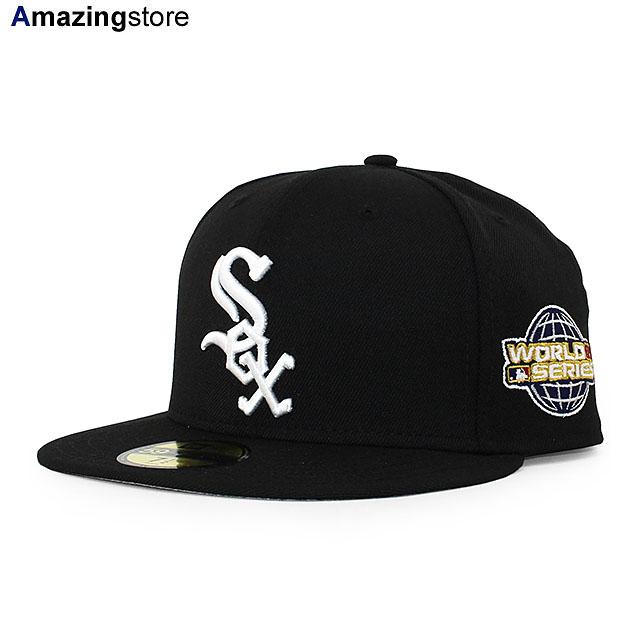 ニューエラ キャップ 59FIFTY シカゴ ホワイトソックス MLB 2005 WORLD SERIES GAME FITTED CAP BLACK NEW ERA CHICAGO WHITE SOX