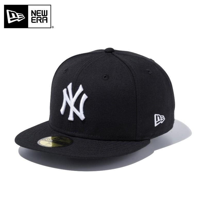 【メーカー取次】 NEW ERA ニューエラ 59FIFTY MLB ニューヨーク・ヤンキース ブラックXホワイト 13562242 キャップ ブランド【クーポン対象外】【T】